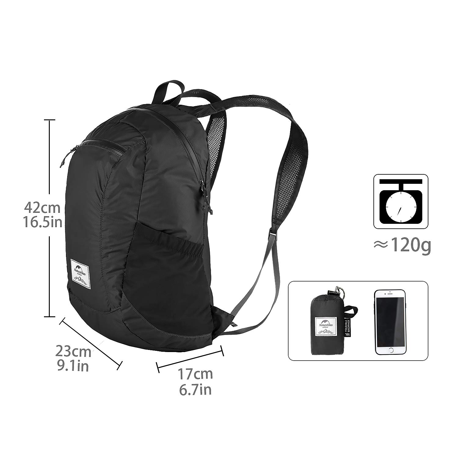 Best Cheap Hiking Day Packs, Part 2 Naturehike Packable Backpack