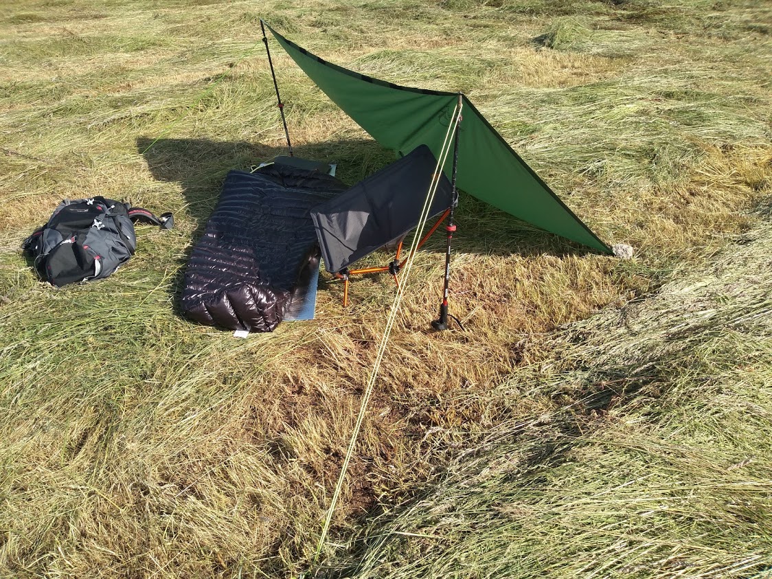 A Guide To Tarp Shelter Configurations Thrifty Hiker