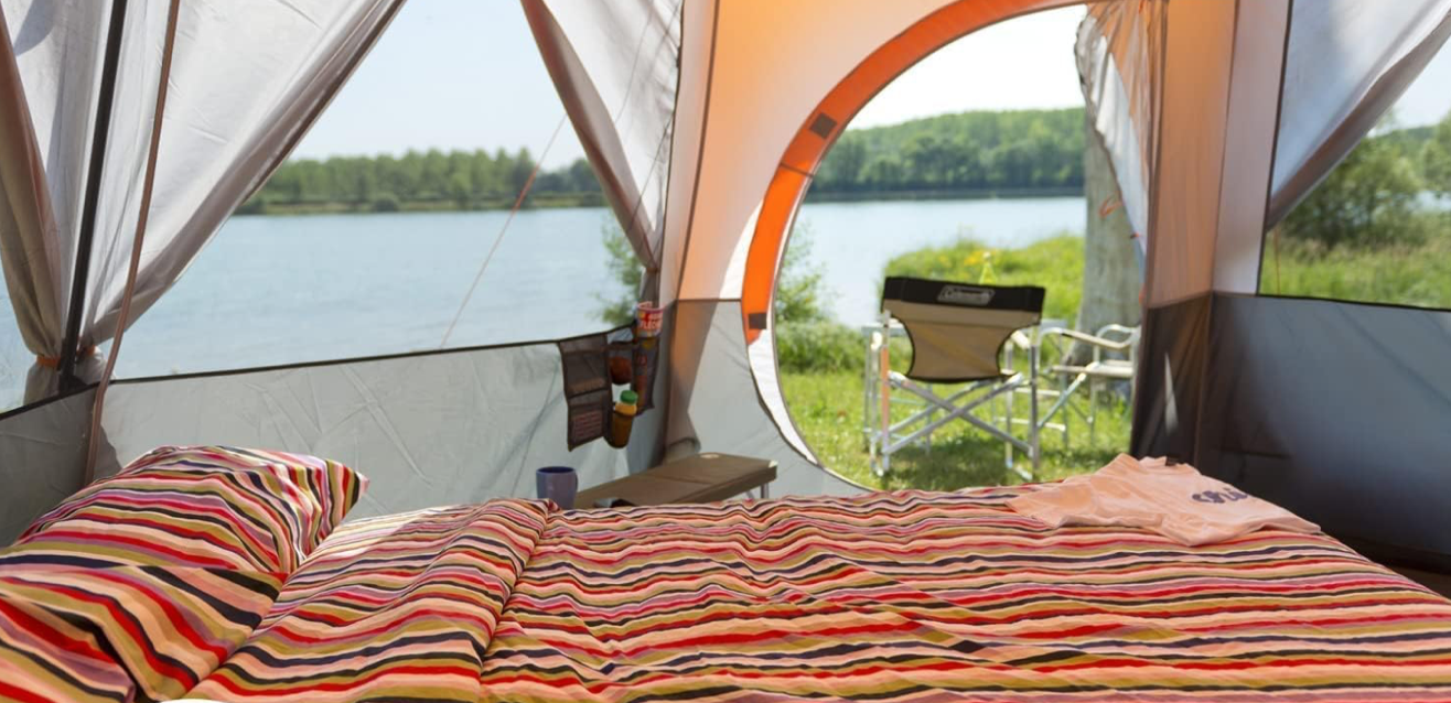 コテージカッツ　カッティングダイ　キャンプ　8ダイ A Review On The Spacious Coleman Octagon 8 Tent - Thrifty Hiker